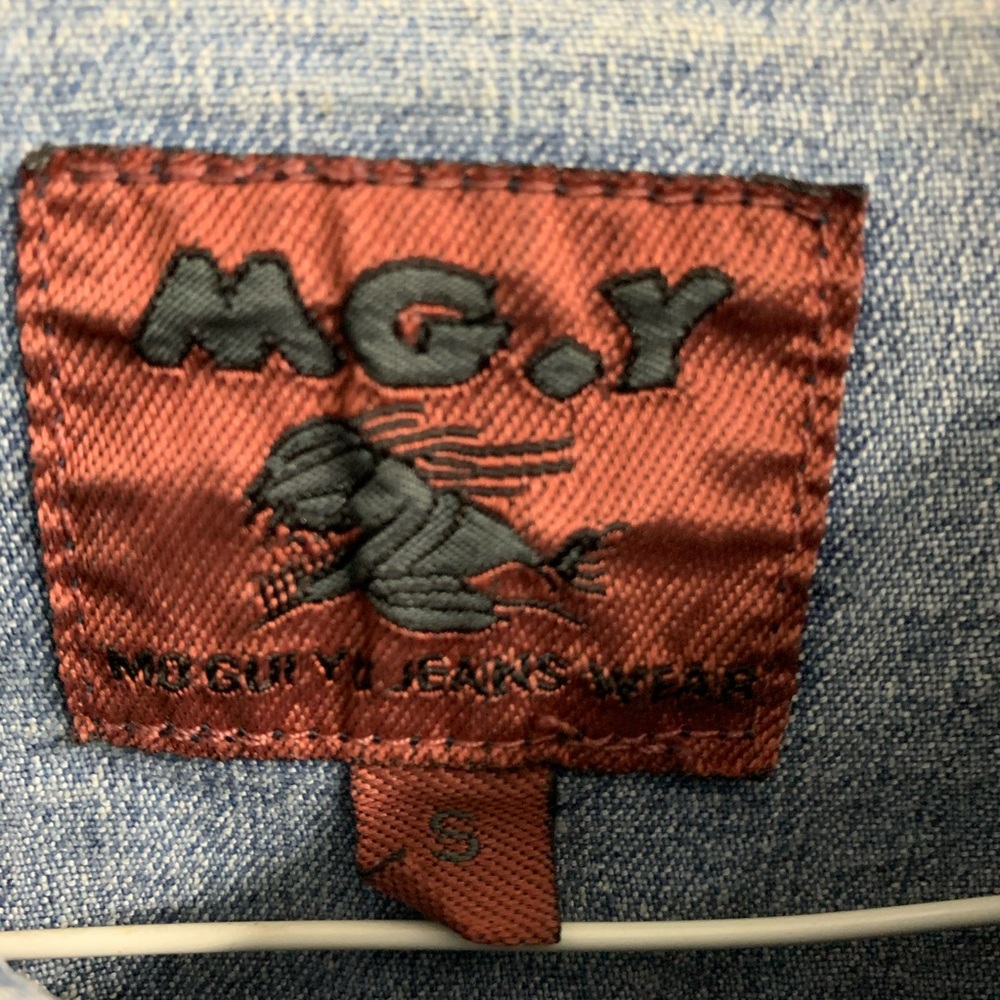 Rock Model Style Jean Jacket - Picture 4 of 4